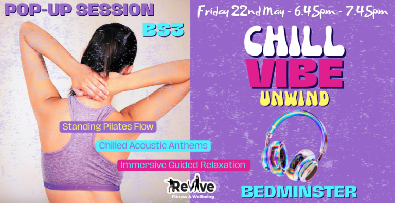 Guided relaxation fitness class Southville Bedminster BS3